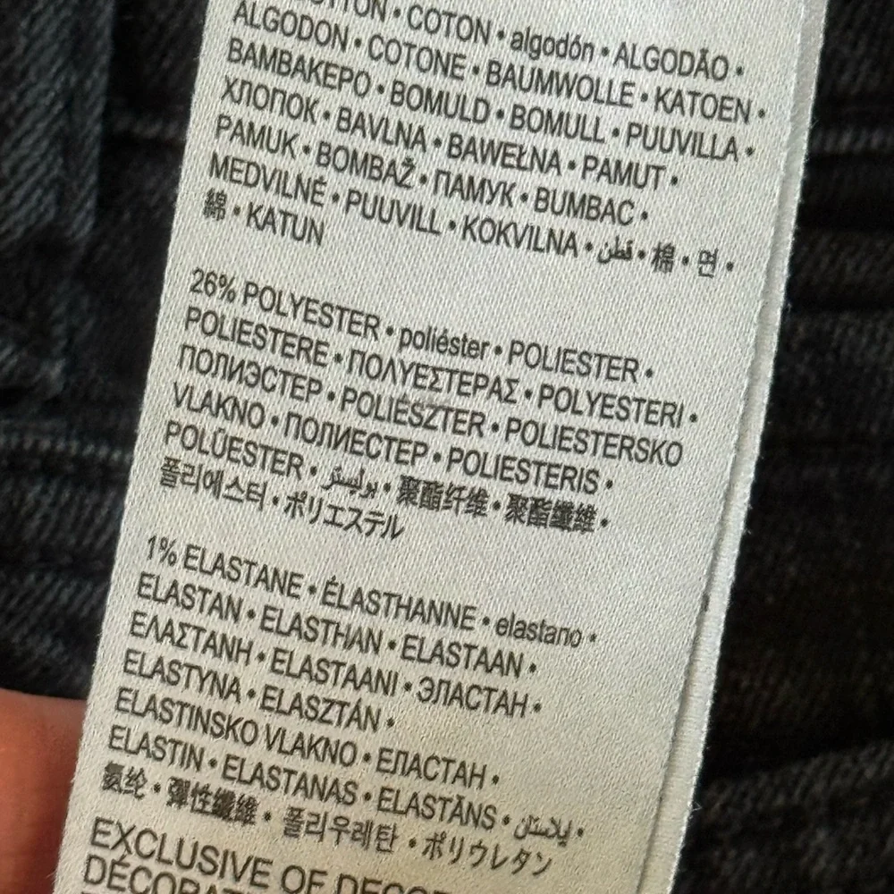 Levi’s 511 Slim Black Girls Jeans Size 14 Reg